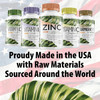 Zinc Supplements 50 Mg (100 Tablets) Specially Formulated For Sensitive Stomachs, Vitamins For Adults Daily Supplement Vegan, Non Gmo, Easy To Swallow Zink Vitaminas