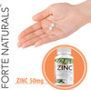 Zinc Supplements 50 Mg (100 Tablets) Specially Formulated For Sensitive Stomachs, Vitamins For Adults Daily Supplement Vegan, Non Gmo, Easy To Swallow Zink Vitaminas