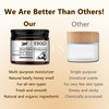 Beef Tallow Beeswax & Honey Face & Body Balm, Grass-Fed Beef Tallow And Honey For Skin, Moisturizing Cream, Emollient, Gentle, 2 Oz