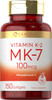 Carlyle Vitamin K2 Mk7 100 Mcg  150 Softgels  Non-Gmo, Gluten Supplement