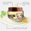 Whipped Beef Tallow & Honey Balm - 120G, Unscented Organic Face & Body Moisturizer, Grass-Fed, Nourishing Skin Lotion For Dry Skin, Lip Balm, Skin Care
