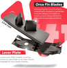 Psoas Muscle Release Tool - Deep Tissue Massager, Stretcher And Acupressure Reflexology For Back Pain, Scar Tissue Adhesion, Trigger Point Piriformis Syndrome & Sciatica Relief