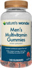Nature'S Wonder Men'S Multivitamin Gummies, Supports Immune Health, Energy, Metabolism And Muscles With Vitamins A,C,D,B6,B12, 75 Day Supply, 150 Count