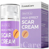 Advanced Scar Cream, 1.7 Oz(50Ml) Large Capacity, Silicone Scar Gel For After Surgical, C-Section, Stretch Marks, Keloids, Burns, Effective On Old & Scars,Lavender Scent
