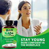 Liposomal Nad Supplement, Aging Defense, Brain Function, Highest Nad Pontecy, Energy And Dna Repair- Focusing On Healthy Metabolism And Vitality, 120 Capsules