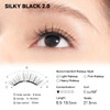 Magnetic Eyelashes With Applicator Kit, No.1 Silky Black Ii, Reusable Magnetic Lashes Without Eyeliner, Glue-False Lashes, Waterproof, Lightweight, Suit For Natural Makeup