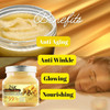 Lavender Body Scrubs 18 Oz- Exfoliating Body Scrub With Dead Sea Salt, Argan Oil And Vitamic C-Sugar Scrub For Body, Face-Body Scrubs For Women,  Christmas (24 K Gold)
