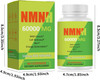 Nmnh 500Mg (Dihydronicotinamide Mononucleot), Nmn Supplement Alternative With Nr, Tmg, Resveratrol, Coq10, Nad Supplement, Energy, Boost Nad+ Levels, 60 Capsules
