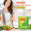 Nmnh 500Mg (Dihydronicotinamide Mononucleot), Nmn Supplement Alternative With Nr, Tmg, Resveratrol, Coq10, Nad Supplement, Energy, Boost Nad+ Levels, 60 Capsules