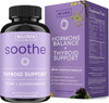 Wellpath Soothe Hormone Balance For Women + Cortisol Supplement  Thyroid Support For Women  Mood Support & Metabolism Booster  Adrenal Support  Rhodiola, Selenium, Iodine, Kelp  Adaptogens, 60 Ct