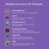 Wellpath Soothe Hormone Balance For Women + Cortisol Supplement  Thyroid Support For Women  Mood Support & Metabolism Booster  Adrenal Support  Rhodiola, Selenium, Iodine, Kelp  Adaptogens, 60 Ct
