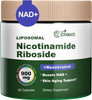 Nad+ Supplement 900Mg- Nicotinamide Riboside, Liposomal Resveratrol, Quercetin - Promotes Vitality & Cognitive Function (1)