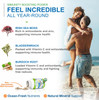 Power By Naturals Sea Moss Plus - Usda Organic Irish Sea Moss Capsules W/Wild Harvested Irish Seamoss, Bladderwrack & Burdock Root Immunity Supplement Sea Moss Pills For Adult 60Ct - 1 Pack