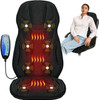 Coococo Massage Seat Cushion With Heat, Vibration Back Massager With 8 Vibrating Motors & 2 Levels Heat, Valentines Day Gifts For Her Him, Massage Chair Pad For Pain Relief