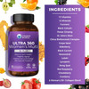 Vitamin World Ultra 360 Multivitamin For Women 50 Plus, Women'S 50+ Multivitamin With Minerals & Herbs For Menopause Support, Supplement With Vitamin B, D, E & Zinc For Healthy Aging, 90 Caplets