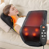 Back Massager With Heat, Shiatsu Neck & Back Massager Pillow For Pain Relief, 3D Kneading Massage Cushion For Back, Neck, Shoulder, Leg Relaxation, Ideal For Mom Dad Women Men.