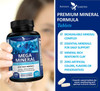 Potent Garden 2-Pack Mega Mineral Supplement Complete Mineral Complex With Calcium Magnesium Zinc Potassium Boron Selenium Chromium & 72 Trace Minerals Iron Calcium Supplement -200 Pills