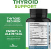 Forestleaf Thyroid Support For Women And Men With Iodine - Energy, Focus & Power Thyroid Supplement - All Natural Herbal Mineral And Vitamin Complex With B12, Zinc, Selenium, Ashwagandha - 60 Vegetarian Capsules