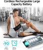Heating Pad For Back Alljoy Cordless Lower Back Massager With Heat, Birthday Christmas Gifts For Dad Men Women Mom, 3 Heating Levels & 5 Massage Mode, 30Mins Auto-Off, 53Inch