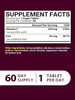 Iron Supplement For Women Men, High Potency Iron 65Mg With Vitamin C 250Mg, Slow Release Stomach Friendly Iron Pills For Red Blood Cell & Immune Support, Non-Gmo, Gluten Free, 60 Vegan Tabs