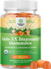 Organic Kids Immune Support Gummies - Vegan Organic Vitamin D Gummies For Kids With Vitamin C And Zinc For Kids Immunity - D3 Zinc And Vitamin C Gummies For Kids - Gluten & Non Gmo (120 Servings)