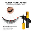Magnetic Eyelashes, 3D Reusable Natural Magnetic Eyelashes Waterproof Set With 10Ml  Hypoallergenic Magnetic Eyeliner Kit,Easy To Apply-No Glue(5 Pairs)