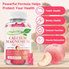 Calcium Gummies 600Mg With Vitamin D3, Calcium Magnesium Zinc Gummies For Bone & Immune Support, Calcium Supplement For Women & Men, Sugar Free, Vegan, Peach Flavor, 120 Count