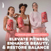 Birdman Fitmingo Vegan Protein Powder With Inositol, Collagen Boosters, Hyaluronic Acid And Vitamins  Low Carb, Dairy Free, Lactose Free, Low Calorie  23G Plant Based Vanilla Protein Powder