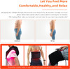 Red Light Therapy Infrared Light Therapy Pad For Body Pain Nir Deep Therapy For Back Knee Hands Feet Relief Portable 660Nm 850Nm Home Heating Light Therapy Wrap Belt For Women Men