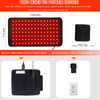 Red Light Therapy Infrared Light Therapy Pad For Body Pain Nir Deep Therapy For Back Knee Hands Feet Relief Portable 660Nm 850Nm Home Heating Light Therapy Wrap Belt For Women Men