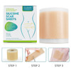 Medical Grade Silicone Scar Sheets, Silicone Scar Tape (1.6”X 60”), Scar Removal Strips For Acne Scars C-Section & Keloid Surgery Scars Sheets Treatment Sheets - 6-8 Month Supply