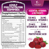 Multivitamin Gummy Vitamins, Berry Flavored Adult Daily Vitamins For Women & Men With Multi Vitamin A, C, D, E, B6, B12, Zinc & Antioxidants Supplement For Immune Health Support, Non-Gmo - 120 Gummies
