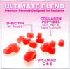 Collagen Peptides For Women - Collagen Gummy With Biotin For Hair, Skin, Nail, Bone & Joint Support, Extra Strength Hydrolyzed Collagen Peptides Supplement For Women & Men, Non-Gmo - 60 Gummies