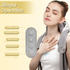 Neck Massager With Heat, Electric Back And Shoulder Massager With 2 Adjustable Modes/Speeds, Cordless 6D Deep Tissue Shiatsu Massager For Neck & Shoulder, Back & Leg Pain Relief, Ideal For Family