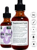 Milk Thistle 2 Fl Oz Liquid Extract - Natural Liver Support Drops - Cleanse And Detox Herbal Supplement - Silybum Marianum Tincture For Man & Woman - Family Size - High Potency - 45-Day Supply