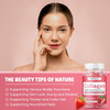 Collagen Gummies For Men And Women, Vegan Collagen 2500Mg For Hair Skin Nails Muscle & Joint, Immunity - 60Ct Strawberry Flavored Supplement