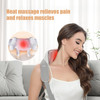 6D Kneading Neck Massager, Cordless Electric, Heat, Adjustable Strap, 2.2Lb, For Shoulder, Back, Deep Tissue, Relief Pain & Stress