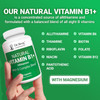 Dr. Berg Natural Vitamin B1 B6 B12 Complex  Allithiamine Vitamin B1 Supplement With 8 Essential Vitamin B Complex For Men and  Women Including Thiamin Niacin Folate Magnesium and  More  60 Capsules