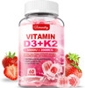 Vitamin D3 K2 Supplement For Adults - Vitamin D3 5000 Iu + K2 200 Mcg - Vit D3 K2 Gummies With Calcium 600Mg Magnesium Zinc & Vitamin C For Women Men - Supports B0Ne, Muscle Immune