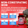 Iron Supplement For Women & Men, With Vitamins C, B6, B12 & Folate For Iron Deficiency, Blood Building & Energy Support, Stomach Friendly, Better Absorption, Non-Gmo, No Gluten, 60 Vegan Caps