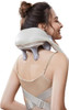 Luxe Wearable Neck & Shoulder Massager With Heat - Eco-Friendly Material, Ergonomic Design, Deep Kneading For Pain Relief, Ideal For All