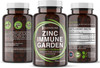 Chelated Zinc 50Mg Immune Garden Vitamin C 800Mg Zinc Supplements Echinacea 600Mg Per Tablet - Immunity + Skin + Reproductive Health Minerals - Zinc Chelate Immune Booster For Kids & Adults