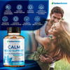 28 In 1 Calm Mood Support Supplement- Natural Happy Pills For Occasional Anxiousness & Stress, Worry Feelings, Relaxation, Mental Clarity  Max Sleep & Mood Support For Women & Men120 Vegan Capsules