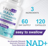 Nad+ Supplement Alternative - Liposomal Nicotinamide Riboside - Resveratrol & Quercetin - High Purity Nad Supplements For Anti-Aging, Focus, Energy 120 Capsules Nad+ Supplement Alternative - Liposomal Nicotinamide Riboside - Resveratrol & Quercetin - High Purity Nad Supplements For Anti-Aging, Focus, Energy 120 Capsules