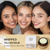 Beef Tallow For Skin Care - Organic Grass-Fed Whipped Beef Tallow And Honey Balm, Tallow Face Moisturizer Deeply Nourishing For Face & Body, Beef Tallow Moisturizer Smooth Soft For Dry Skin 1.76Oz