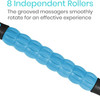 Vive Massage Stick Roller For Muscle, Back, Legs - Deep Tissue Body Fascia Massager For Hamstring, Calf, Neck Pain, Trigger Point, Exercise -Rolling Relief Tool For Physical Therapy, Recovery