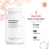 Supersmart - Akkermansia Muciniphila Postbiotic 1 Billion Non-Living Cells Per Day (Maximum Strength) - Glp-1, Digestive & Gut Health Supplement  Non-Gmo & Gluten - 60 Delayed Release Capsules