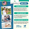 Magnesium Taurate 400Mg - 200 Capsules - High Absorption For Sleep, Heart Health, Calm, Joint Supplement For Women And Men - Made In Usa, Pure Elemental Mag Powder Plus Taurine - Extra Strength Pills