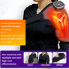 Shoulder Brace, Knee & Elbow Heating Pad Massager  Portable Electric Rechargeable For Pain Relief & Deep Tissue  Suitable For Men & Women  Ideal For Home, Office, Or Trave.