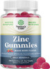 Extra Strength Zinc Gummies For Adults - Chewable Zinc Citrate 50Mg Immune Support Gummies For Adults - Kosher Halal Gluten And Gelatin Non-Gmo Nut Great Tasting Zinc Gummies Adult Formula